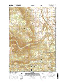 Granite Mountain 2017 topographic map thumbnail