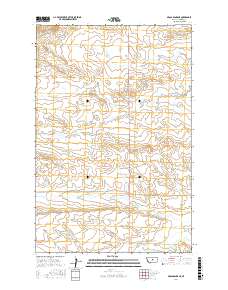 Grass Range NE 2017 topographic map thumbnail