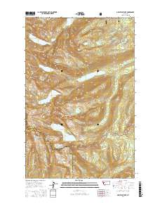 Gray Wolf Lake 2017 topographic map thumbnail
