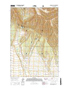 Green Ashly Gulch 2017 topographic map thumbnail