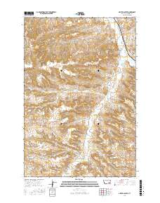 Griffin Coulee 2017 topographic map thumbnail