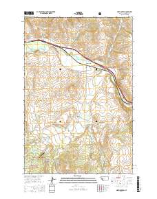 Griffin Creek 2017 topographic map thumbnail