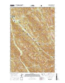 Wood Lake 2017 topographic map thumbnail