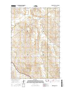 Woodworth Hill 2017 topographic map thumbnail