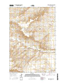 Woody Creek Camp 2017 topographic map thumbnail