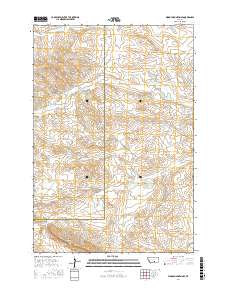 Woody Mountain SE 2017 topographic map thumbnail