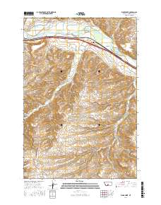 Work Creek 2017 topographic map thumbnail