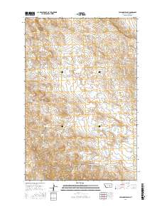 Yablonski Ranch 2017 topographic map thumbnail