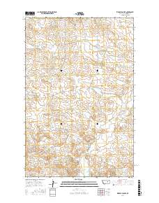 Ziegele Coulee 2017 topographic map thumbnail