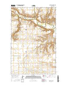 Abbott Lake 2017 topographic map thumbnail