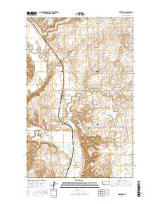 Antelope 2017 topographic map thumbnail