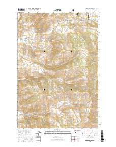 Antelope Creek 2017 topographic map thumbnail
