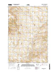 Antelope Point 2017 topographic map thumbnail