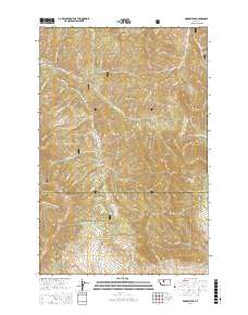 Arrow Peak 2017 topographic map thumbnail