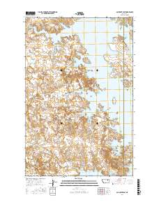 Ash Creek East 2017 topographic map thumbnail