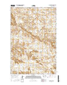 Ash Creek West 2017 topographic map thumbnail