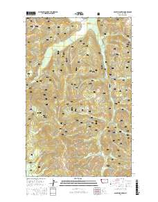 Ashley Mountain 2017 topographic map thumbnail