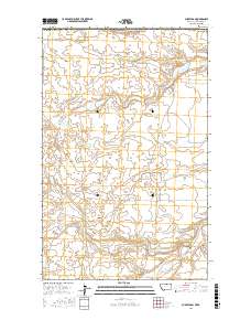 Aubrey Dam 2017 topographic map thumbnail
