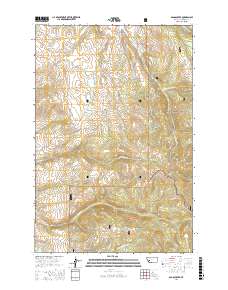 Baggs Creek 2017 topographic map thumbnail