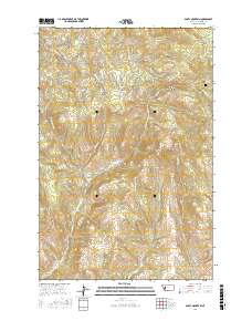 Bailey Mountain 2017 topographic map thumbnail