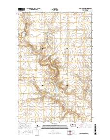Bailey Reservoir 2017 topographic map thumbnail