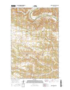 Baker Monument 2017 topographic map thumbnail