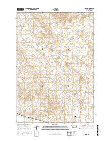 Baker NE 2017 topographic map thumbnail