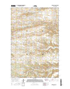 Bakers Spring 2017 topographic map thumbnail
