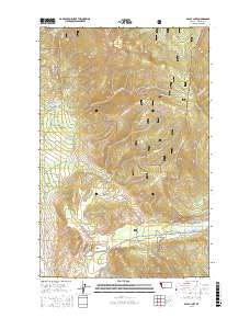 Baldy Lake 2017 topographic map thumbnail