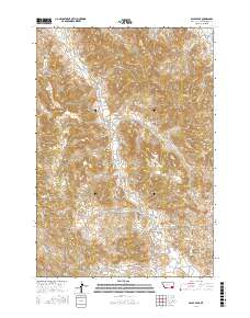 Baldy Peak 2017 topographic map thumbnail