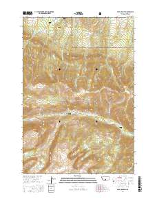 Bare Mountain 2017 topographic map thumbnail