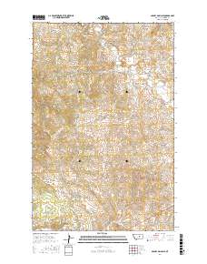 Barney Pinnacle 2017 topographic map thumbnail