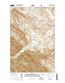 Bean Lake 2017 topographic map thumbnail