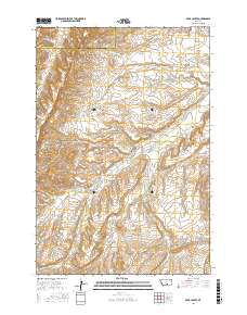 Bear Coulee 2017 topographic map thumbnail