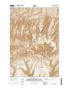 Bear Coulee SW 2017 topographic map thumbnail