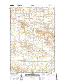 Bear Creek Reservoir 2017 topographic map thumbnail