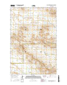 Bear Creek Reservoir SE 2017 topographic map thumbnail