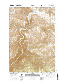 Bear Trap Creek 2017 topographic map thumbnail