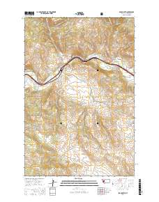 Bearmouth 2017 topographic map thumbnail