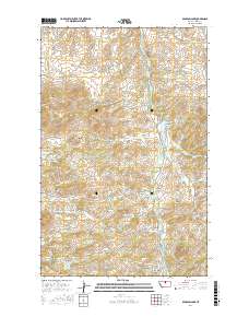 Bearpaw Lake 2017 topographic map thumbnail