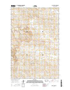 Beauty Creek 2017 topographic map thumbnail