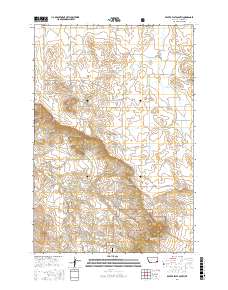 Beaver Flats South 2017 topographic map thumbnail