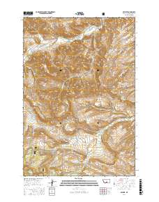 Beehive 2017 topographic map thumbnail