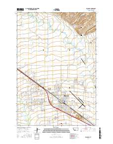 Belgrade 2017 topographic map thumbnail