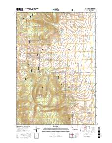 Tash Peak 2017 topographic map thumbnail