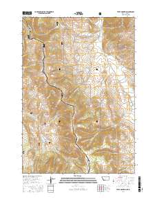 Tepee Mountain 2017 topographic map thumbnail