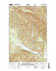 Thompson Lakes 2017 topographic map thumbnail