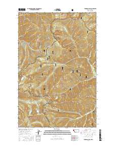 Thompson Pass 2017 topographic map thumbnail