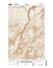Timber Coulee South 2017 topographic map thumbnail