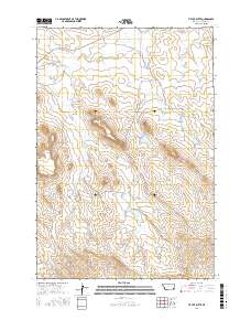 Tip Top Butte 2017 topographic map thumbnail
